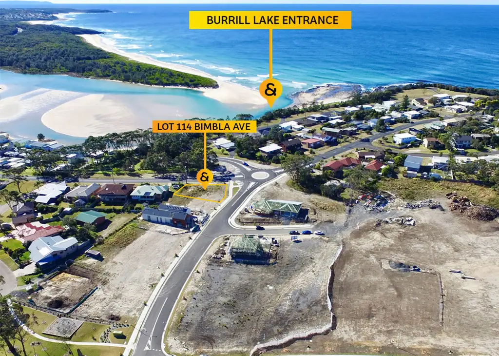 Main view of Homely land listing, 2 (Lot 114) Bimbla Avenue, Dolphin Point NSW 2539