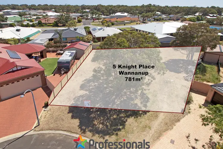 Second view of Homely land listing, 5 Knight Place, Wannanup WA 6210