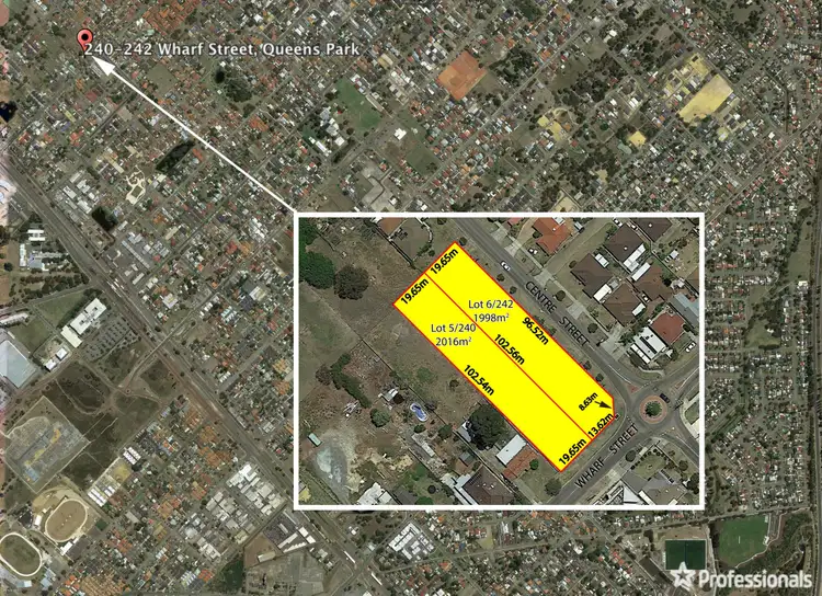 Second view of Homely land listing, 240 & 242 Wharf Street, Queens Park WA 6107