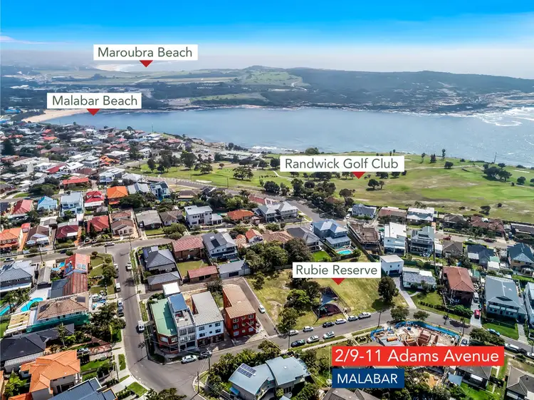 Main view of Homely unit listing, 2/9-11 Adams Avenue, Malabar NSW 2036