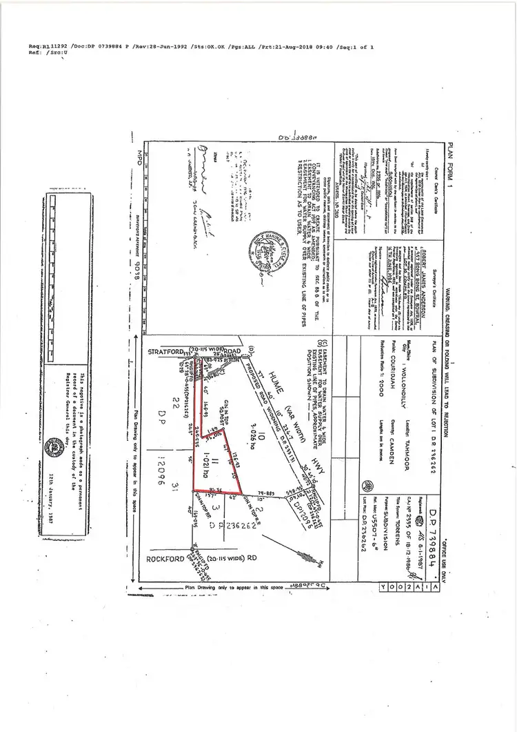 Third view of Homely land listing, 7 Stratford Road, Tahmoor NSW 2573