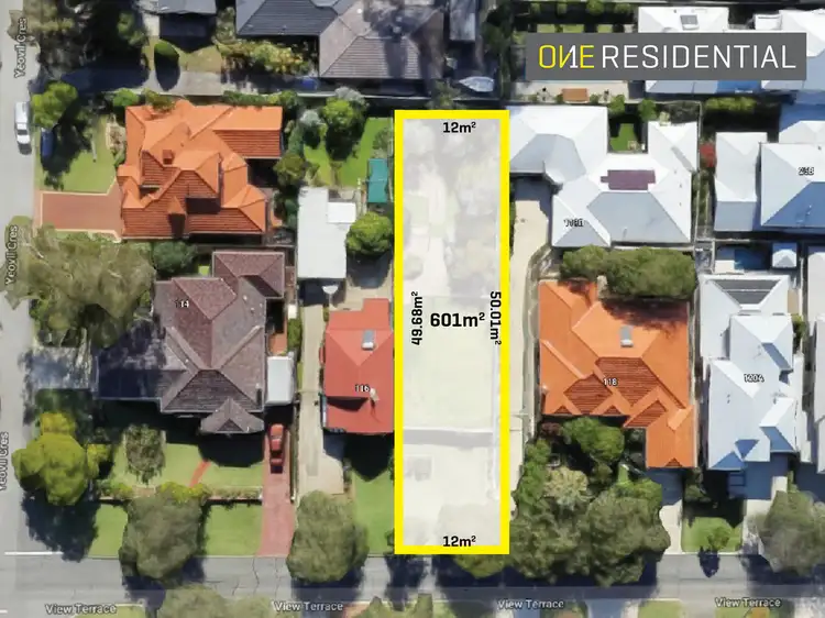 Second view of Homely land listing, 116A View Terrace, Bicton WA 6157