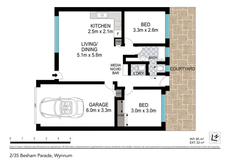 Second view of Homely villa listing, 2/35 Besham Parade, Wynnum QLD 4178