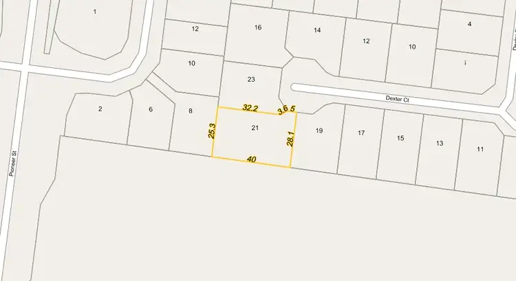 Third view of Homely land listing, 21 Dexter Court, Mount Pleasant QLD 4740