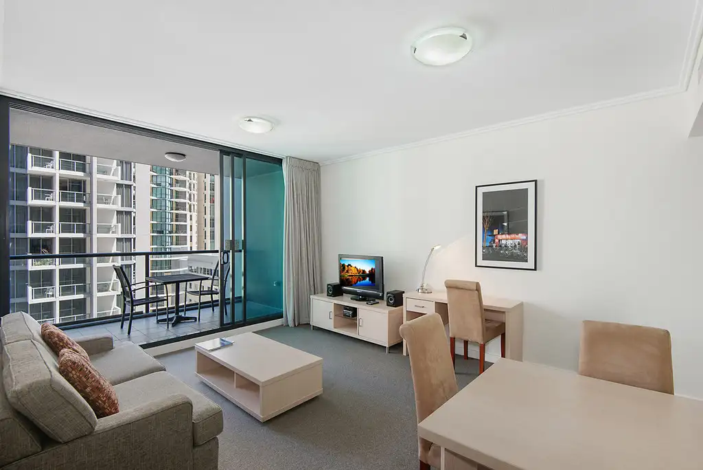 Main view of Homely apartment listing, 1310/128 Charlotte Street, Brisbane City QLD 4000