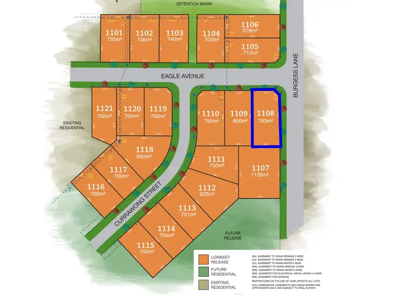 Main view of Homely land listing, Lot 1108 Lampada Estate, Tamworth NSW 2340