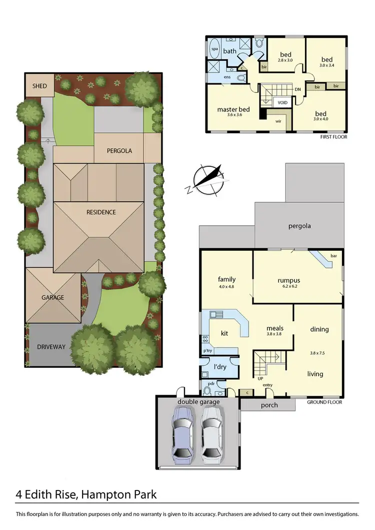 Seventh view of Homely house listing, 4 EDITH RISE, Hampton Park VIC 3976