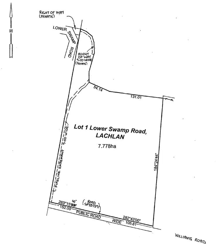 Third view of Homely land listing, Lot 1 Lower Swamp Road, Lachlan TAS 7140