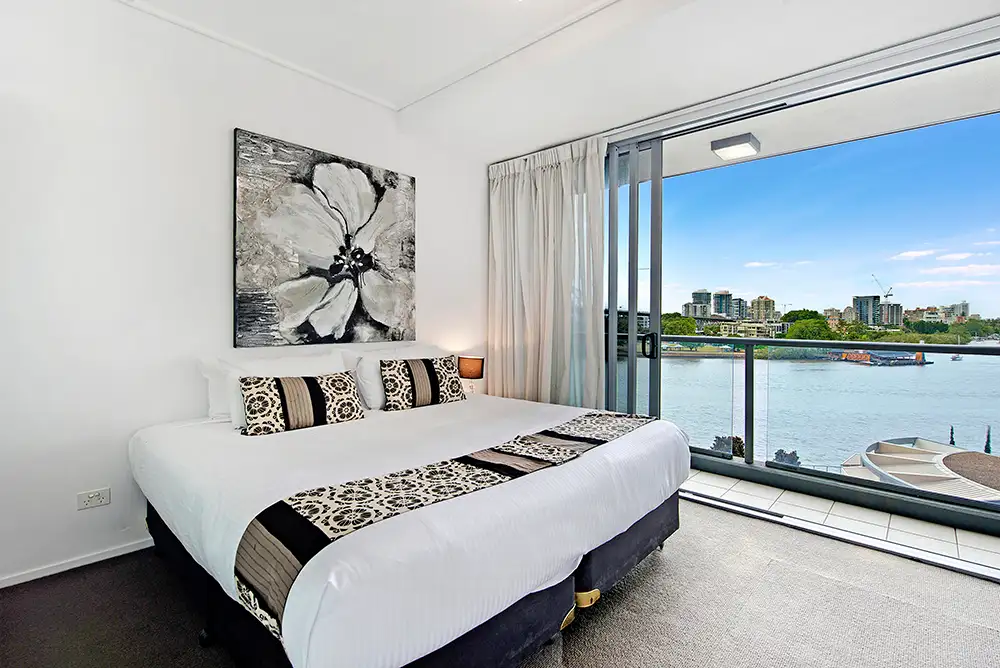 Main view of Homely apartment listing, 42 Mantra on the Quay 30 Macrossan Street, Brisbane City QLD 4000
