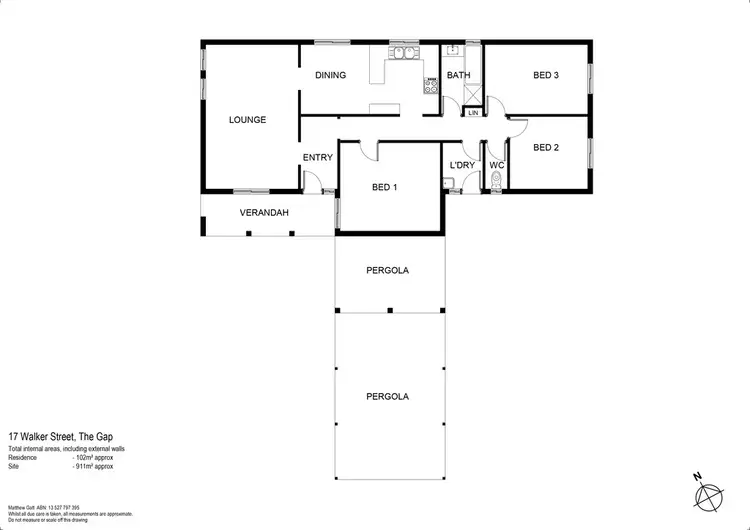 Third view of Homely house listing, 17 Walker Street, The Gap NT 870
