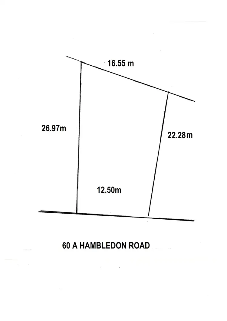 Third view of Homely land listing, 60 A Hambledon Road, Campbelltown SA 5074