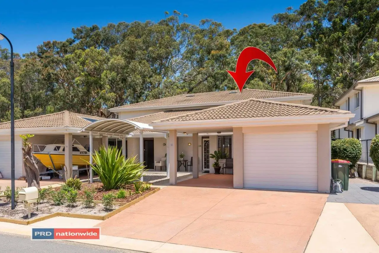 Main view of Homely semi-detached listing, 14 Lamandra Crescent, Nelson Bay NSW 2315