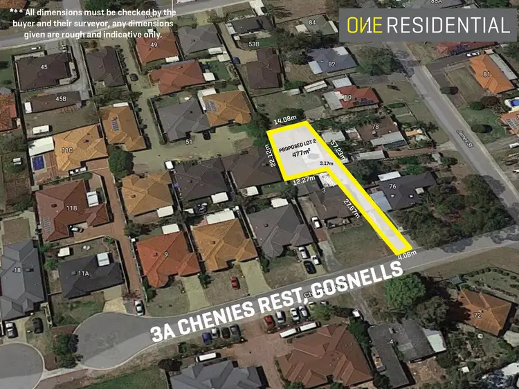 Third view of Homely land listing, 3A Chenies Rest, Gosnells WA 6110