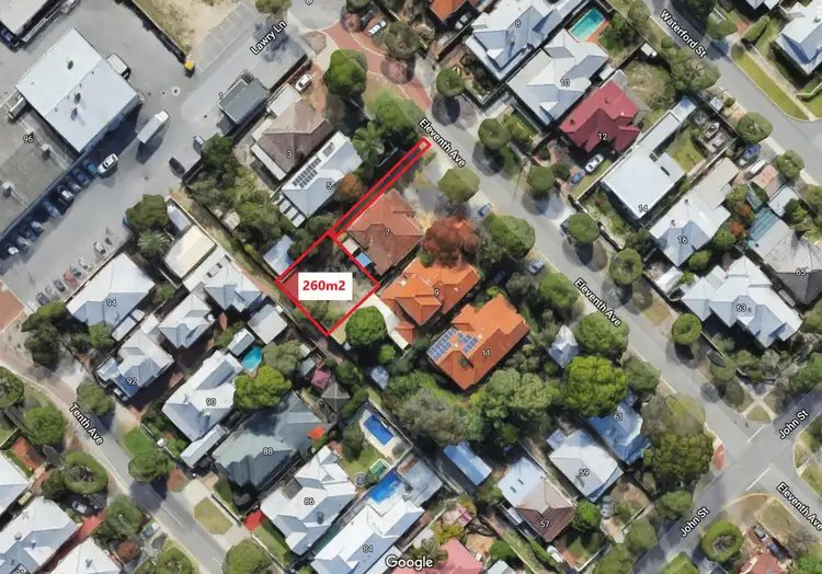 Third view of Homely land listing, 7A Eleventh Avenue, Inglewood WA 6052