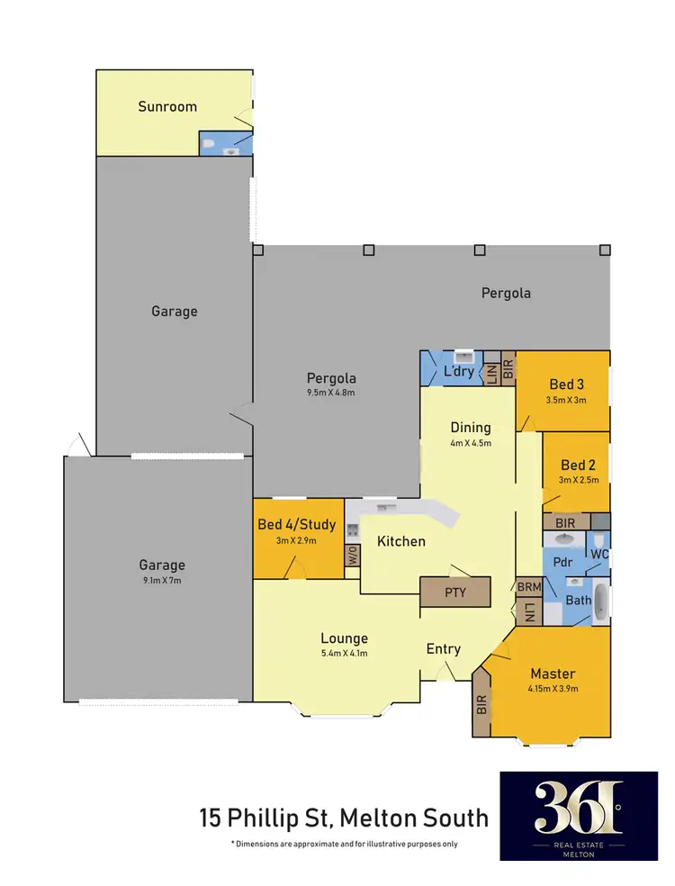 Second view of Homely house listing, 15 Phillip Street, Melton South VIC 3338