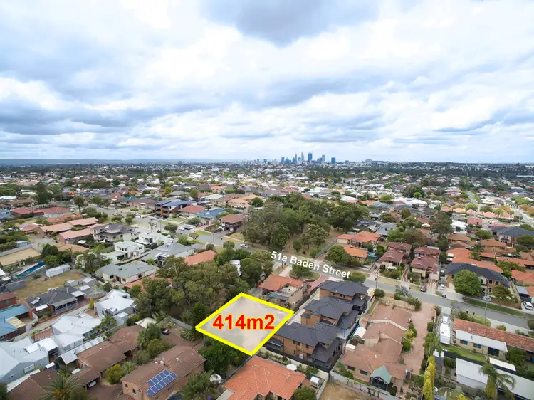 Second view of Homely land listing, 51A Baden Street, Joondanna WA 6060
