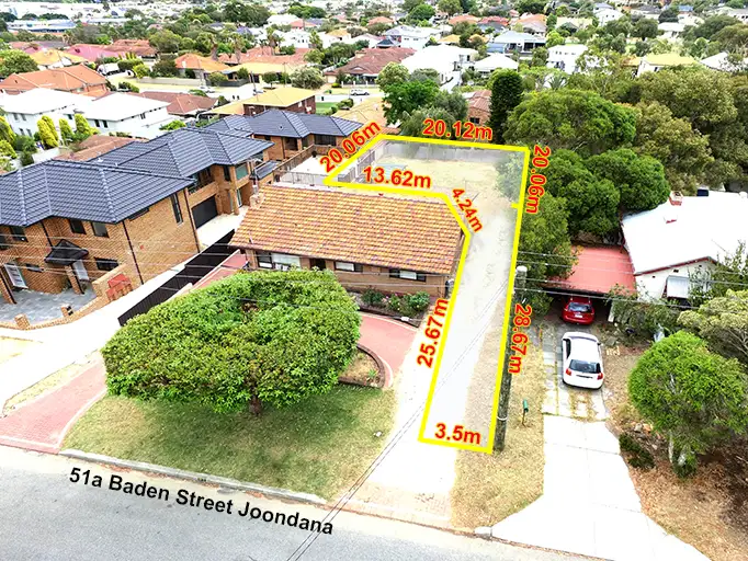 Third view of Homely land listing, 51A Baden Street, Joondanna WA 6060