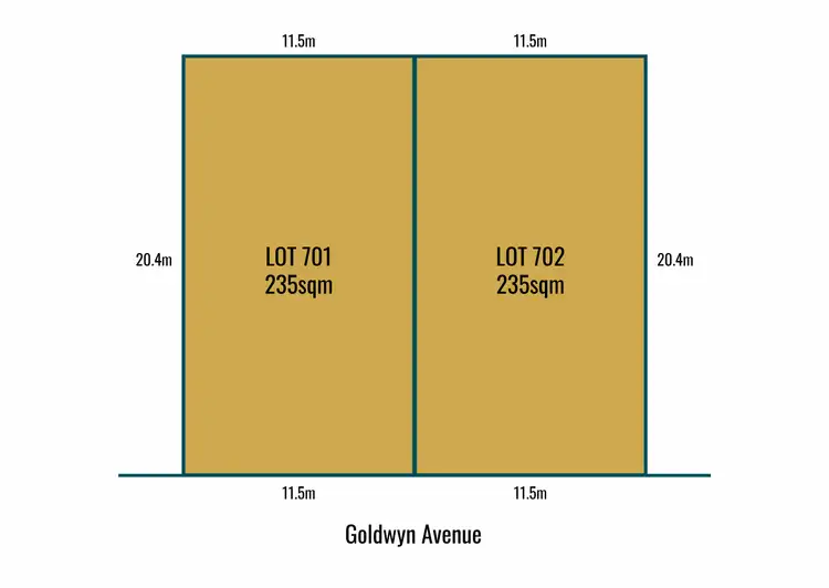 Lot 701 Goldwyn Avenue, Salisbury Downs SA 5108