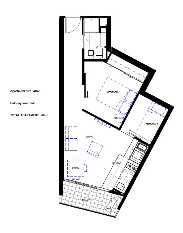 Seventh view of Homely apartment listing, 1805/243 Franklin Street, Melbourne VIC 3000