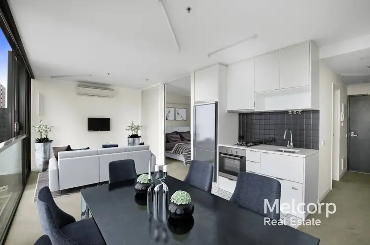 Second view of Homely apartment listing, 2708/31 Abeckett Street, Melbourne VIC 3000