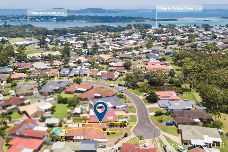 Second view of Homely semi-detached listing, 1/16 Anacla Close, Pelican NSW 2281