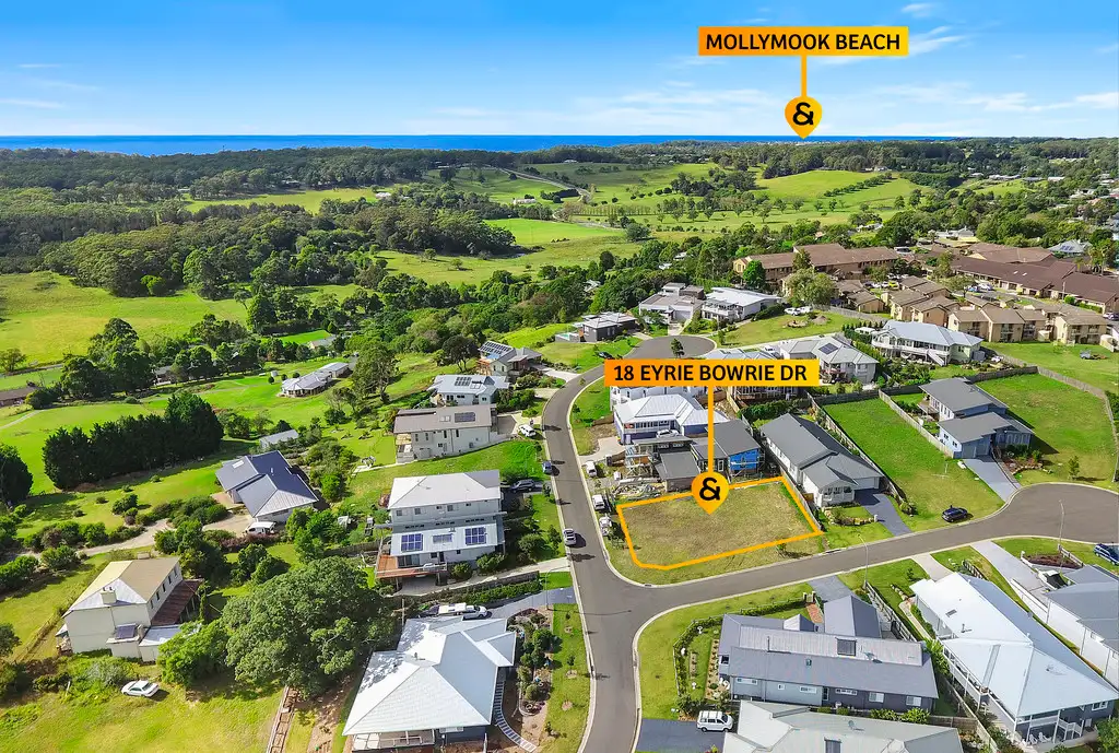 Main view of Homely land listing, 18 (Lot 22) Eyrie Bowrie Drive, Milton NSW 2538