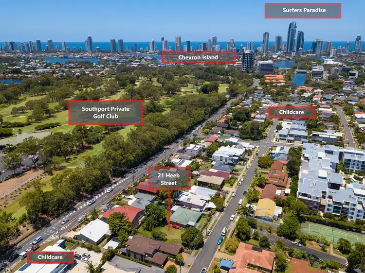 Main view of Homely land listing, 21 Heeb Street, Bundall QLD 4217