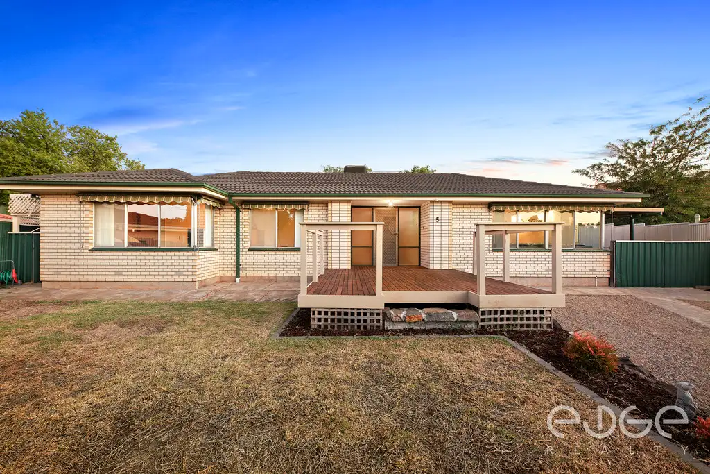 Main view of Homely house listing, 5 South Court, Redwood Park SA 5097