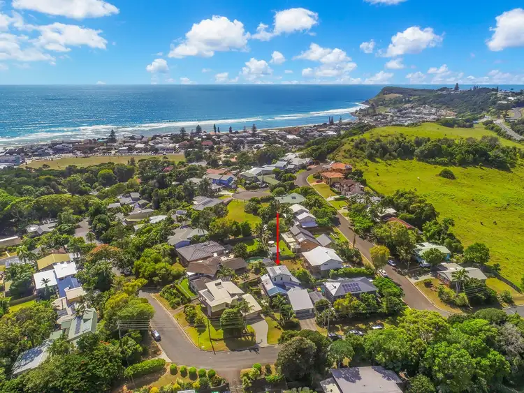 Main view of Homely semi-detached listing, 2/1 Sunrise Crescent, Lennox Head NSW 2478
