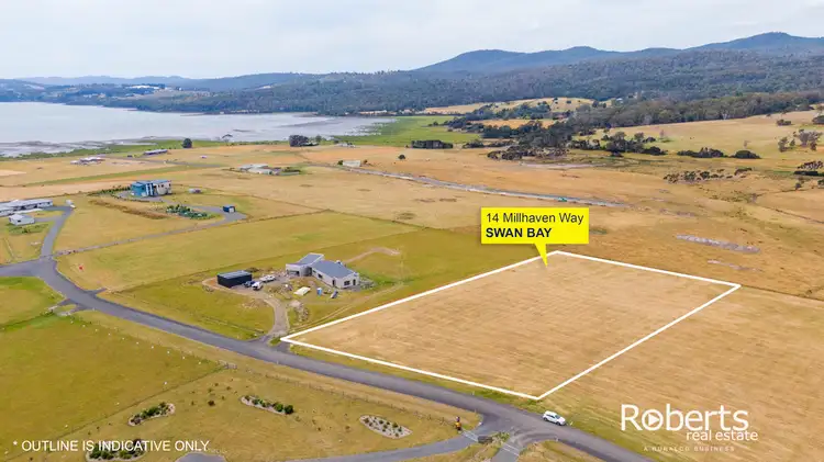 Main view of Homely land listing, 14 Millhaven Way, Swan Bay TAS 7252