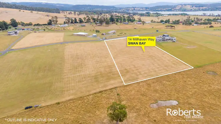 Second view of Homely land listing, 14 Millhaven Way, Swan Bay TAS 7252