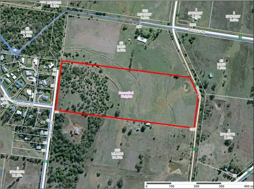 Main view of Homely land listing, L66 Diery Street, Rosenthal Heights QLD 4370