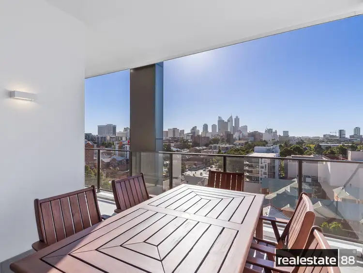 Fourth view of Homely apartment listing, 602/35 Bronte Street, East Perth WA 6004