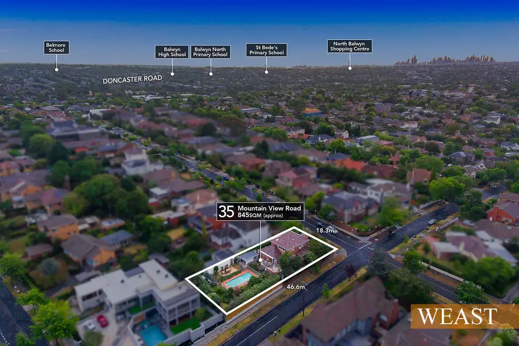 Main view of Homely house listing, 35 Mountain View Rd, Balwyn North VIC 3104