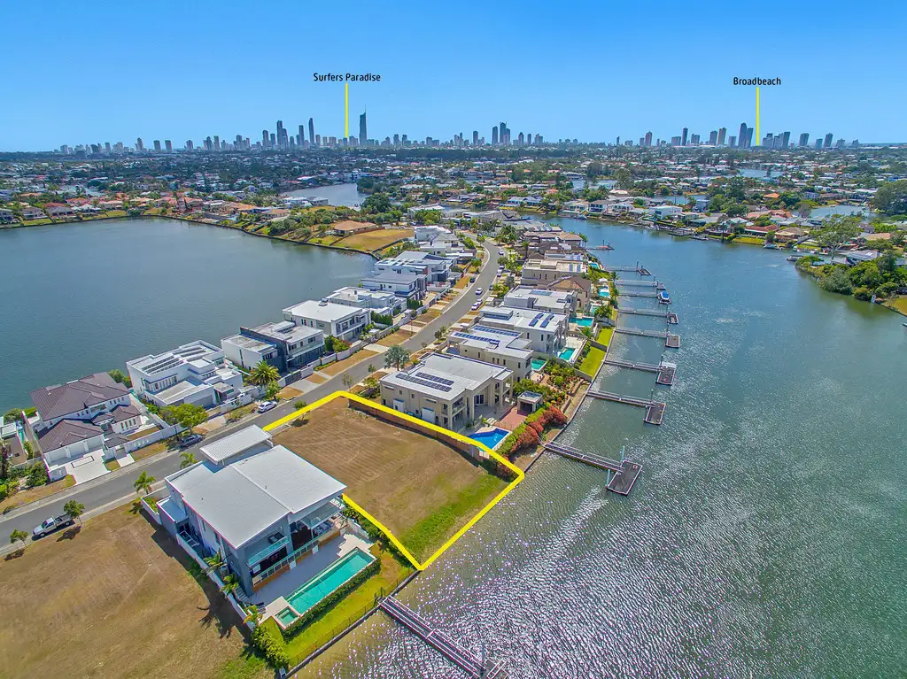 Main view of Homely land listing, 133 Sir Bruce Small Blvd, Benowa Waters QLD 4217