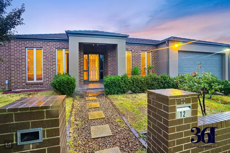 Second view of Homely house listing, 12 Edward Crt, Taylors Hill VIC 3037