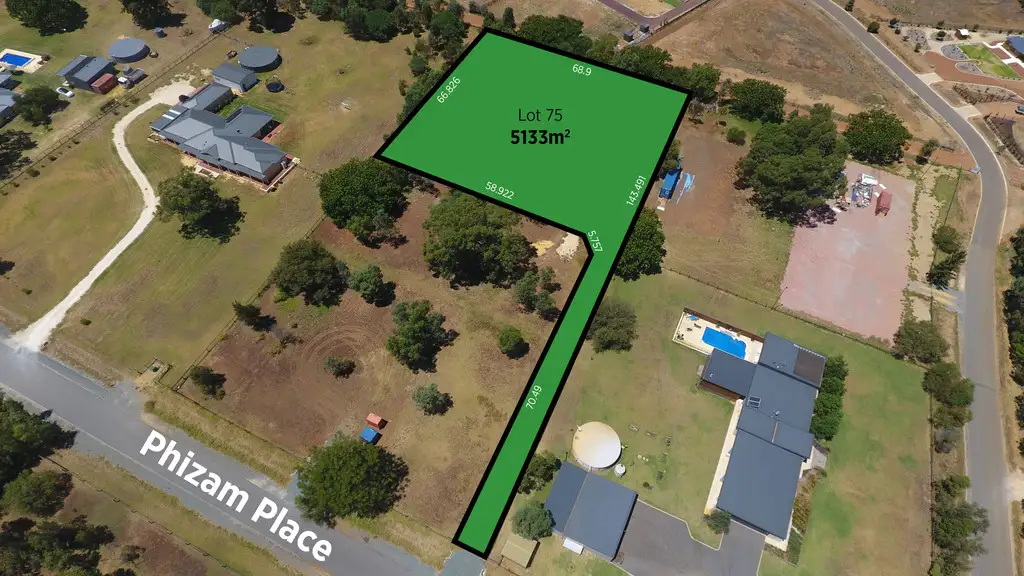 Main view of Homely land listing, 8 Phizam Place, Darling Downs WA 6122