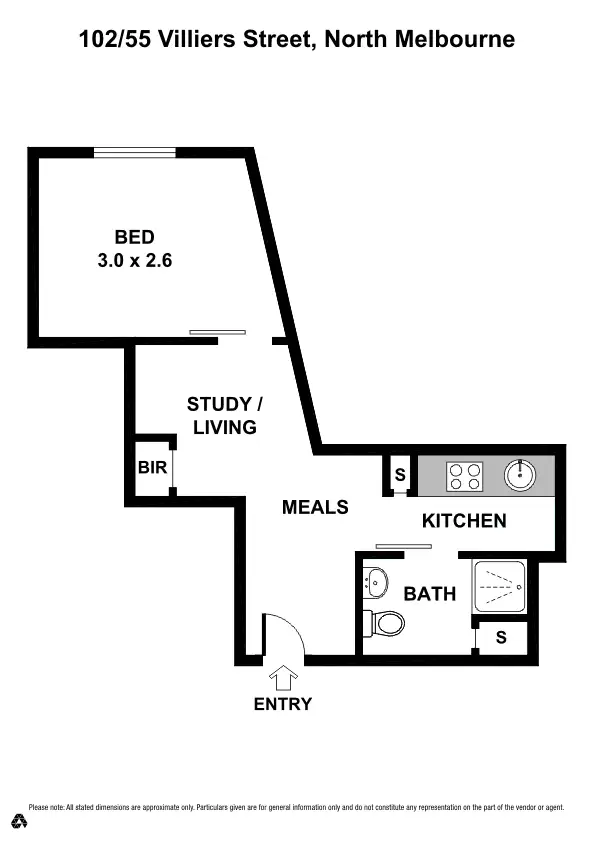 Seventh view of Homely apartment listing, 102/55 Villiers Street, North Melbourne VIC 3051