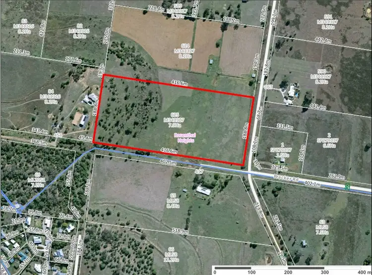 Main view of Homely land listing, Lot 625 Diery Street, Rosenthal Heights QLD 4370