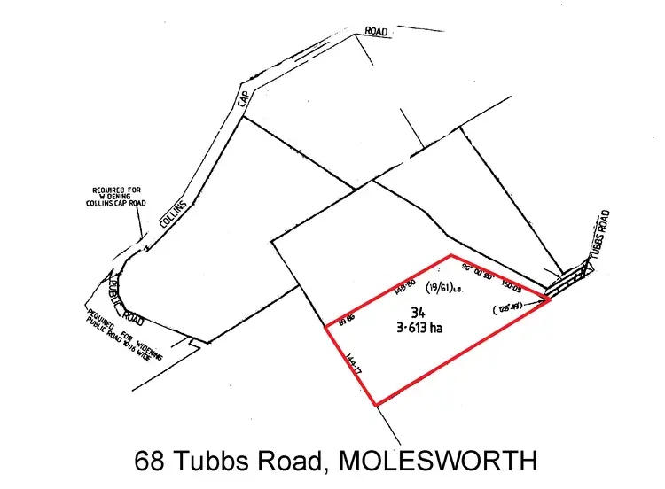 Sixth view of Homely land listing, 68 Tubbs Road, Molesworth TAS 7140