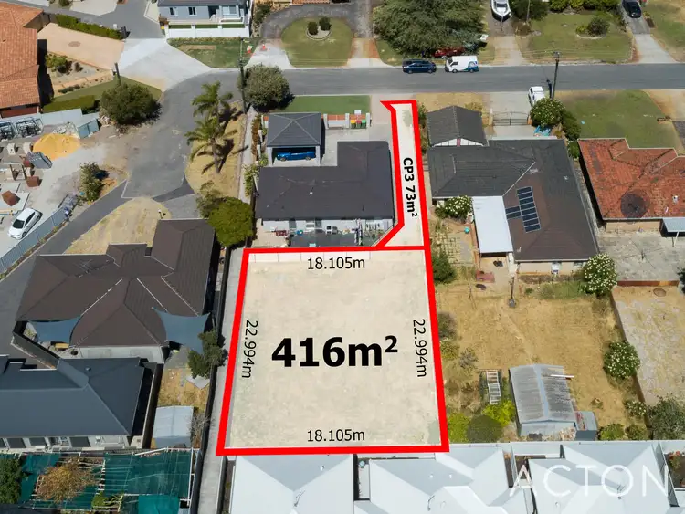 Main view of Homely land listing, 7A Tilford Place, Morley WA 6062