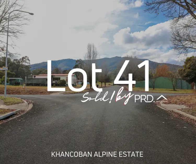 21 Byatt Street (Lot 41), Khancoban NSW 2642