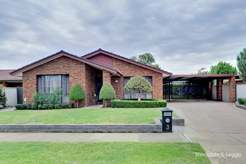 Main view of Homely house listing, 3 Sunrise Court, Shepparton VIC 3630