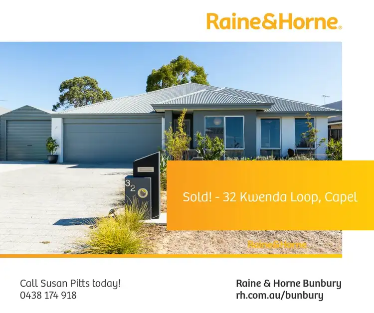 32 Kwenda Loop, Capel WA 6271