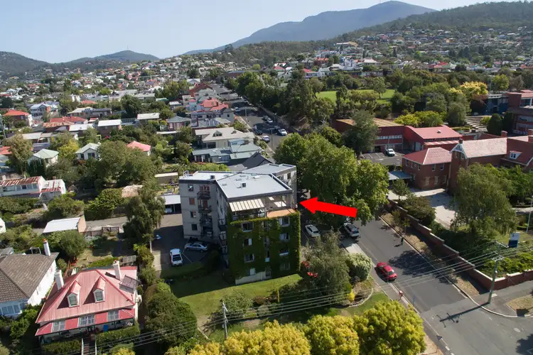 Second view of Homely apartment listing, 16/92 Barrack Street, Hobart TAS 7000