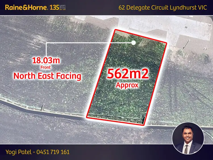 Second view of Homely land listing, 62 DELEGATE CIRCUIT, Lyndhurst VIC 3975
