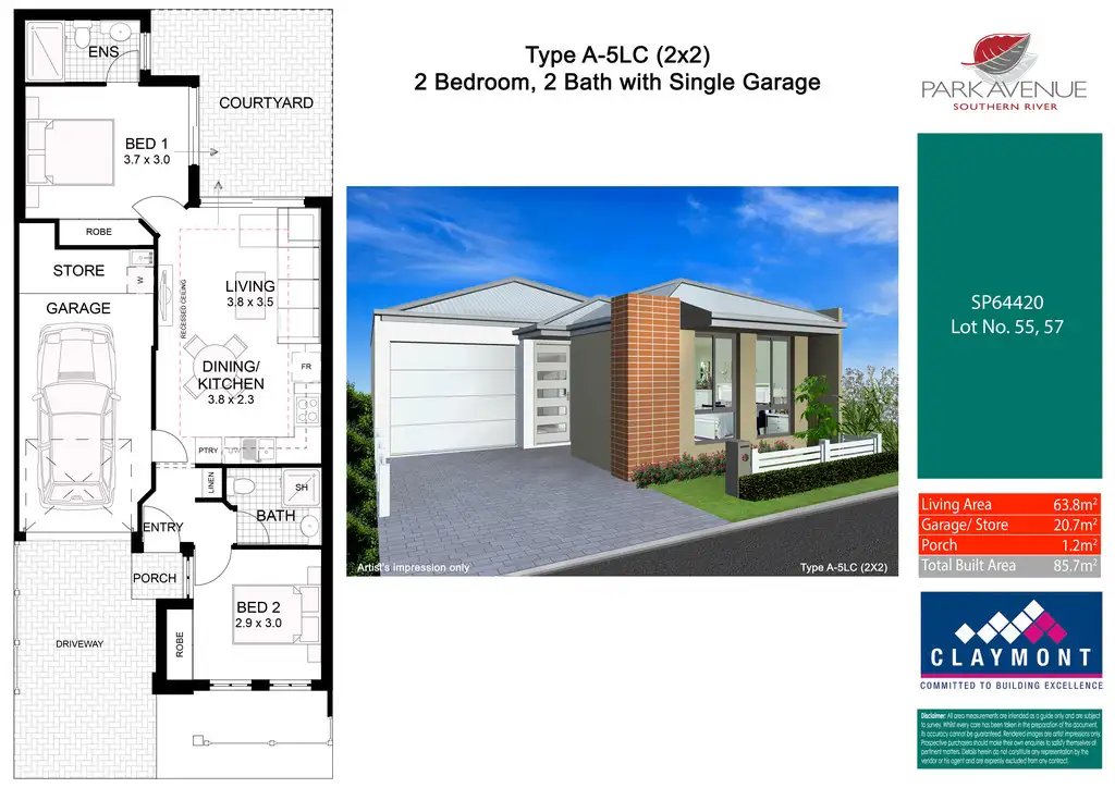 Main view of Homely house listing, 34 Ganges Street, Southern River WA 6110
