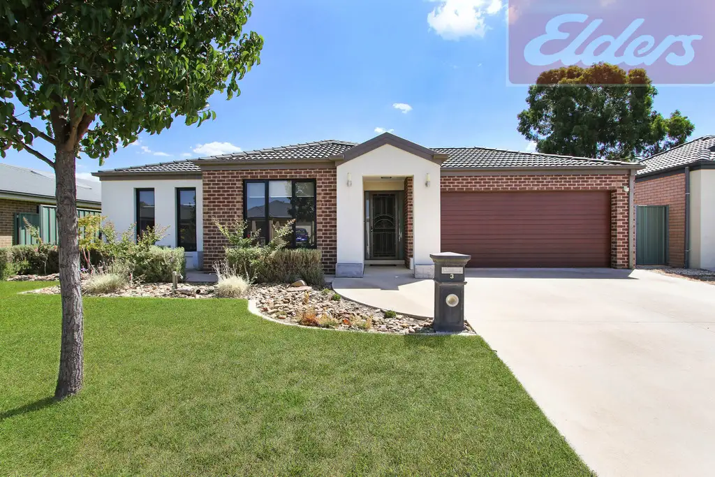 Main view of Homely house listing, 3 Inwood Crescent, Wodonga VIC 3690