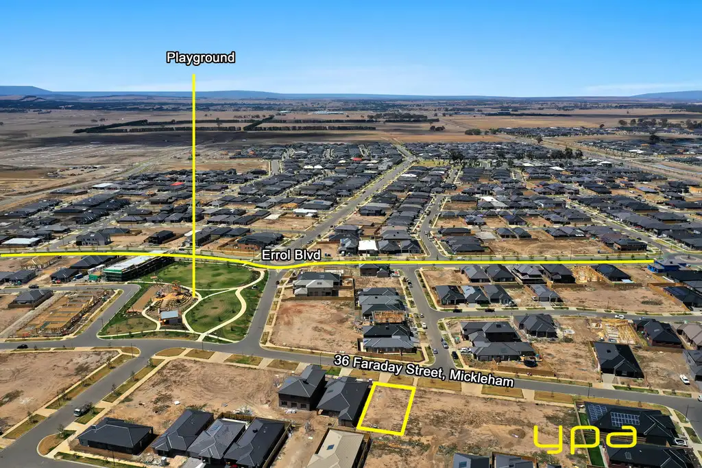 Main view of Homely land listing, 36 Faraday Street, Mickleham VIC 3064