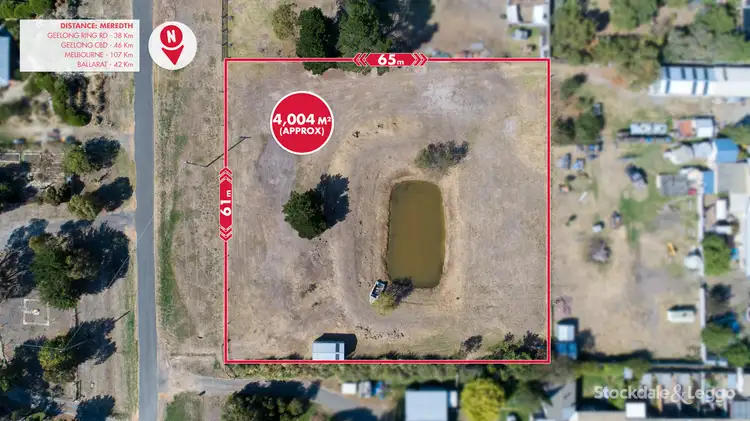 Main view of Homely land listing, CA 35 Champ Street, Meredith VIC 3333